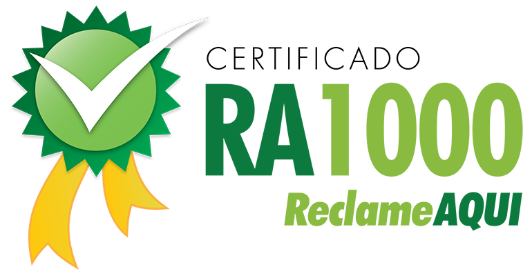 Certificado RA1000 - Reclame AQUI