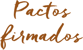 Pactos firmados